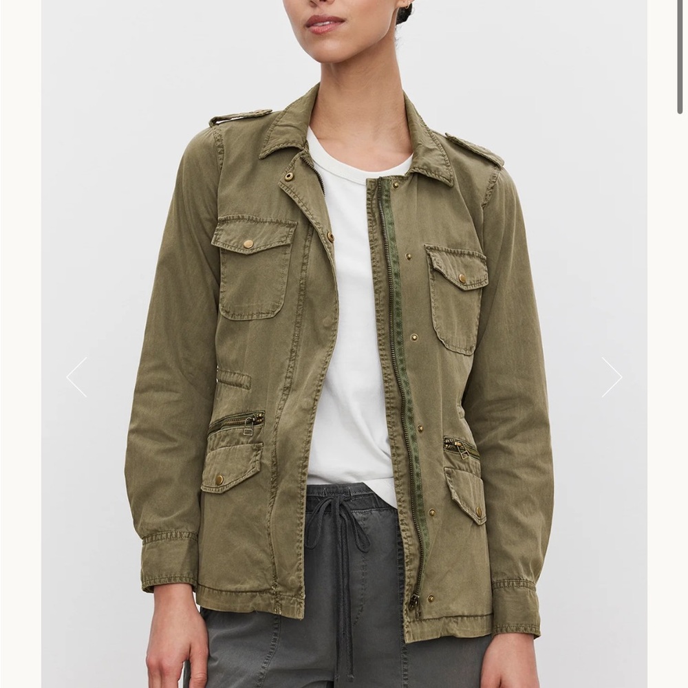 Women's Olive Utility Field Jacket